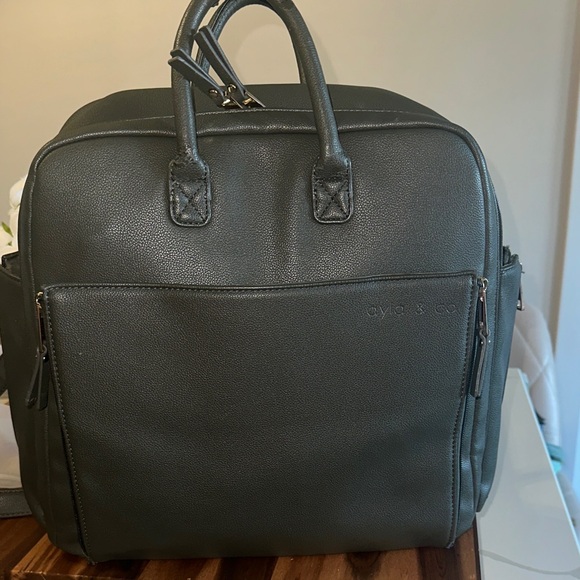 Olive Green Men's Bag - Picture 9 of 15